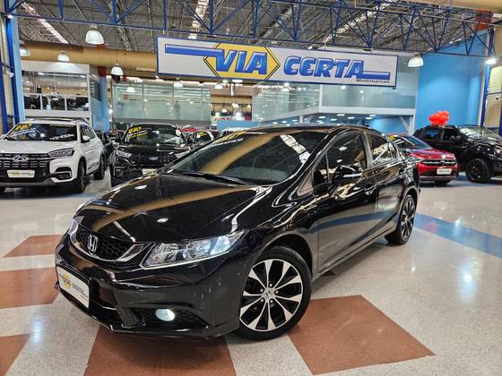 HONDA CIVIC 2.0 LXR 16V FLEX 4P AUTOMÁTICO